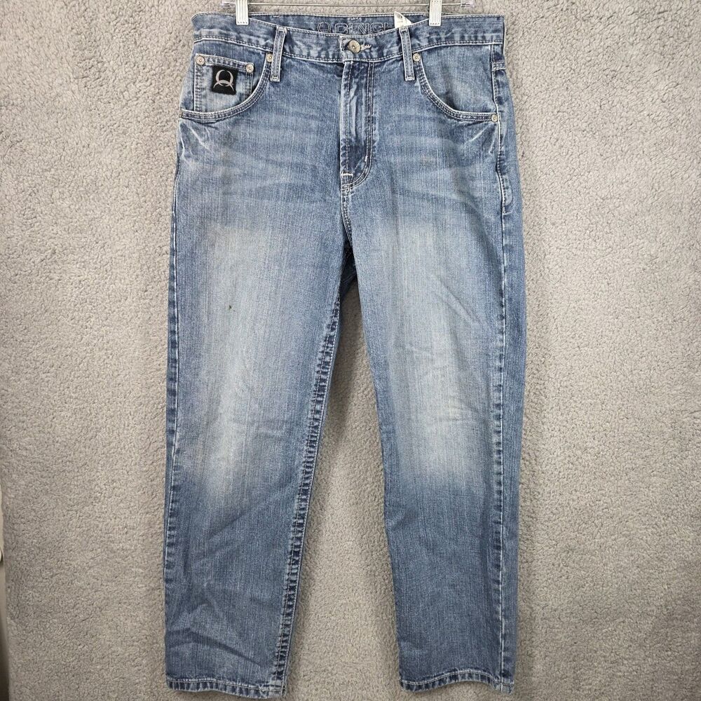Cinch Men's Black Label 2.0 Denim Jeans BLUE Medium Wash 34x30